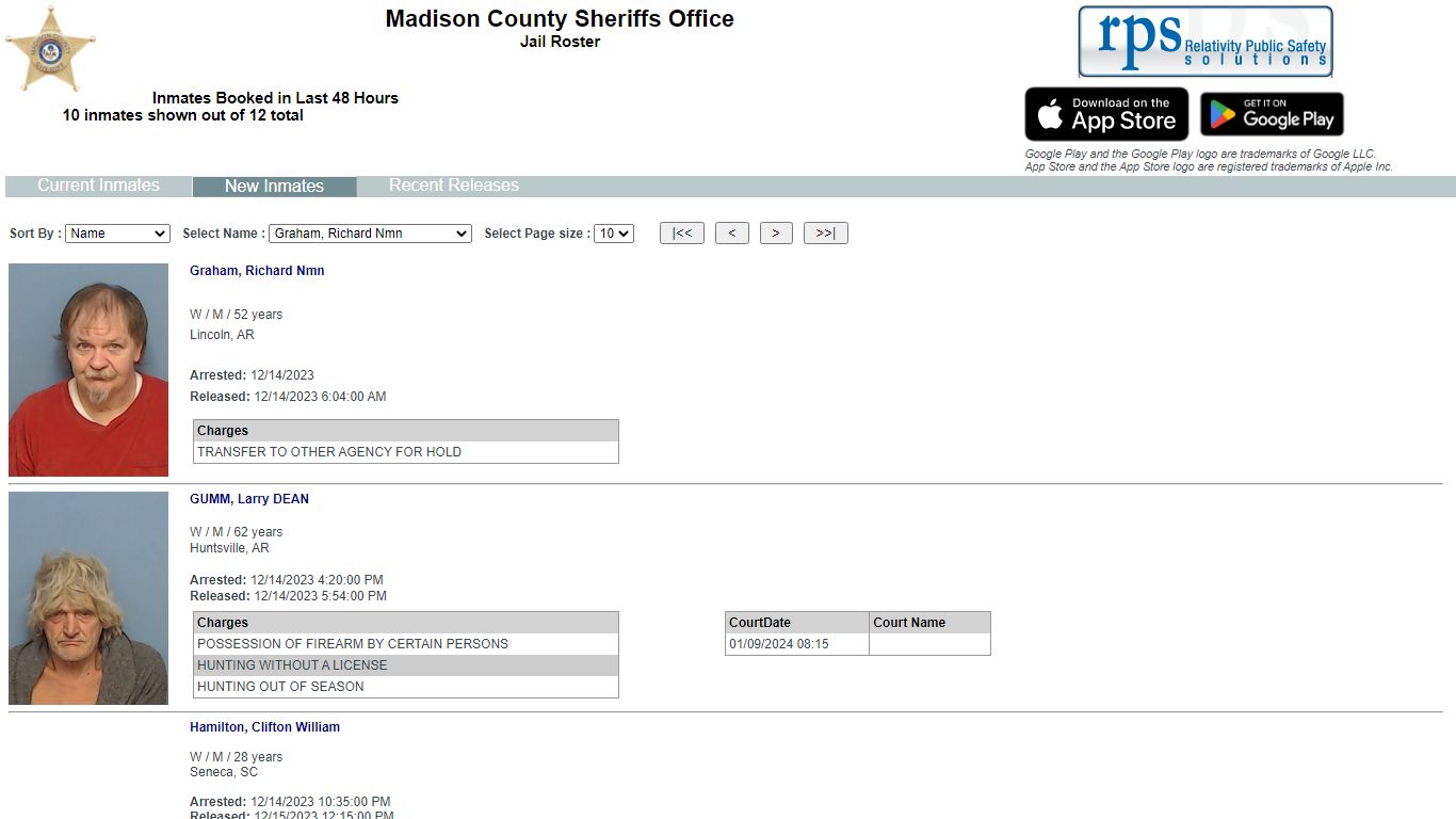 List Inmates - myr2m.com